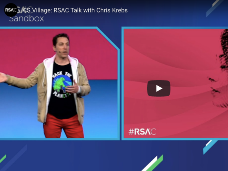 Bryson Bort & Chris Kreb’s ICS Discussion at RSA Conference 2020