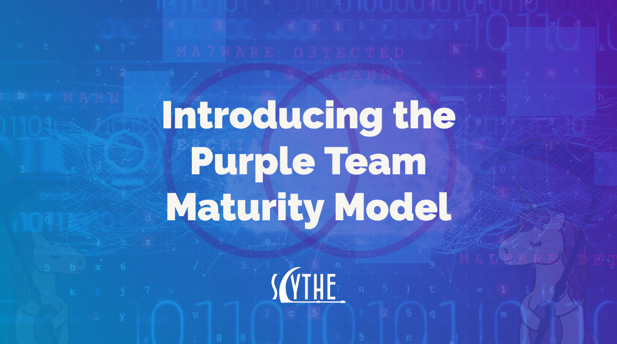 Introducing the Purple Team Maturity Model