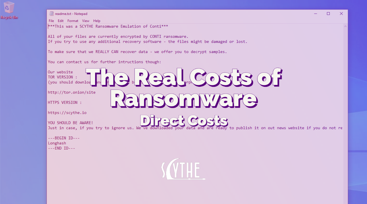 The Real Costs of Ransomware: Direct Costs