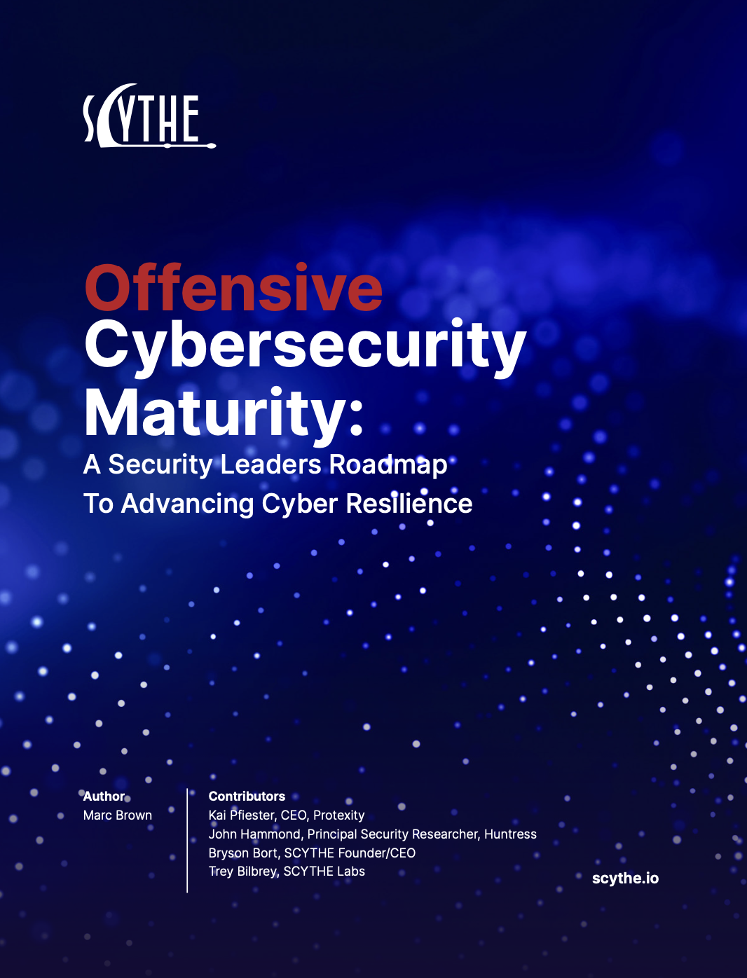 Offensive Cybersecurity Maturity cover