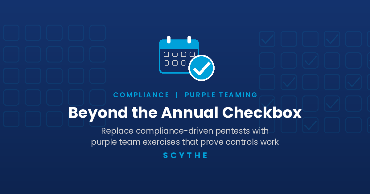 Beyond the Annual Checkbox: How Purple Team Exercises Can Replace Compliance-Driven Penetration Tests